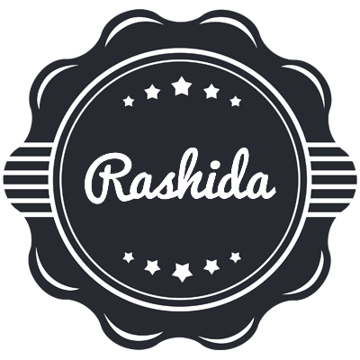 Rashida badge logo