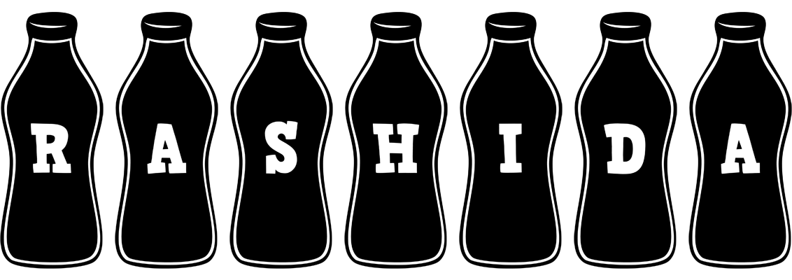 Rashida bottle logo