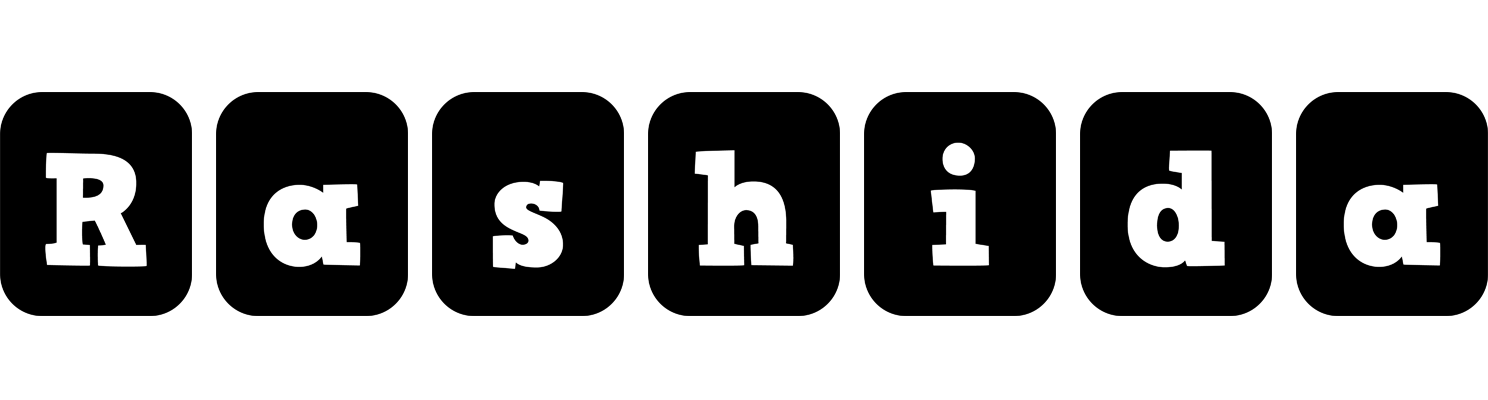 Rashida box logo
