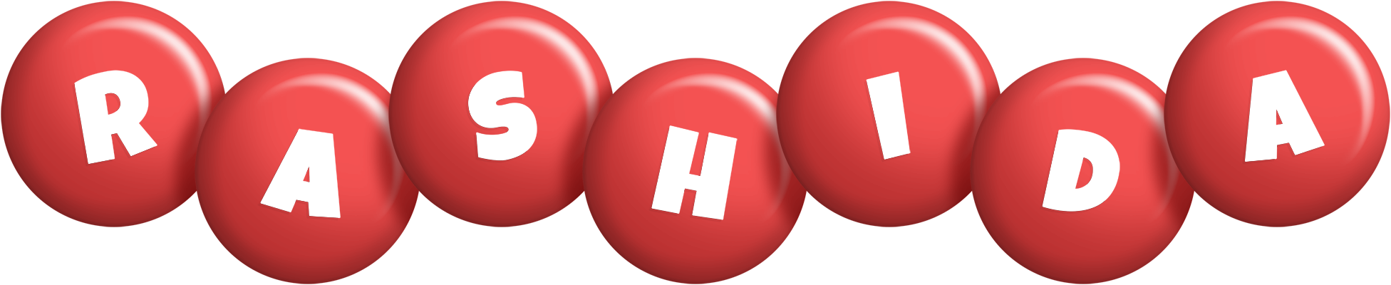 Rashida candy-red logo