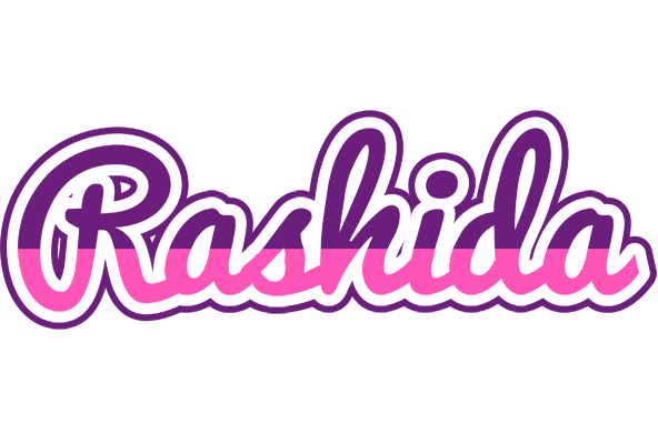 Rashida cheerful logo