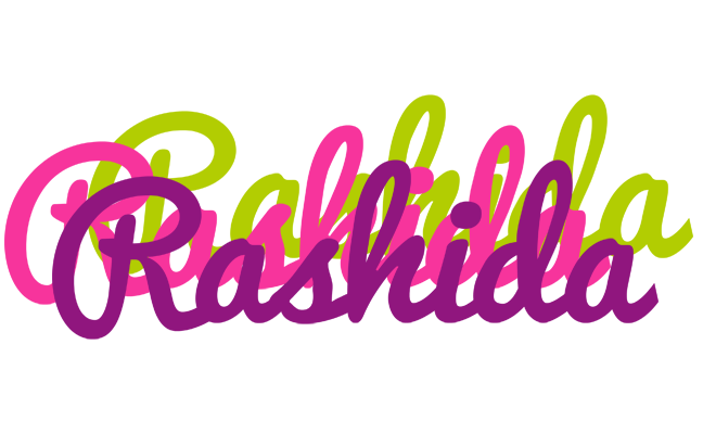 Rashida flowers logo