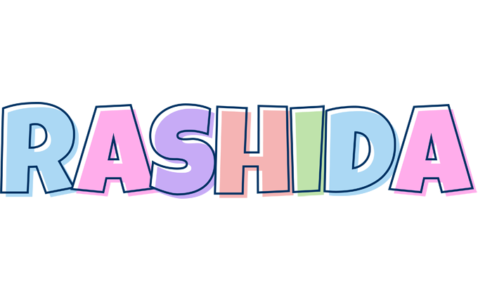 Rashida pastel logo