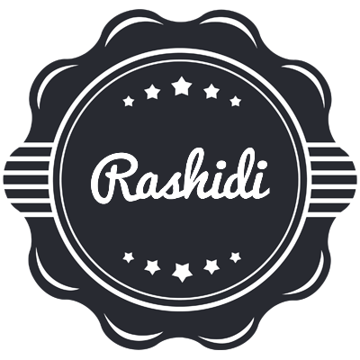 Rashidi badge logo