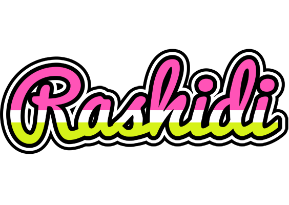 Rashidi candies logo