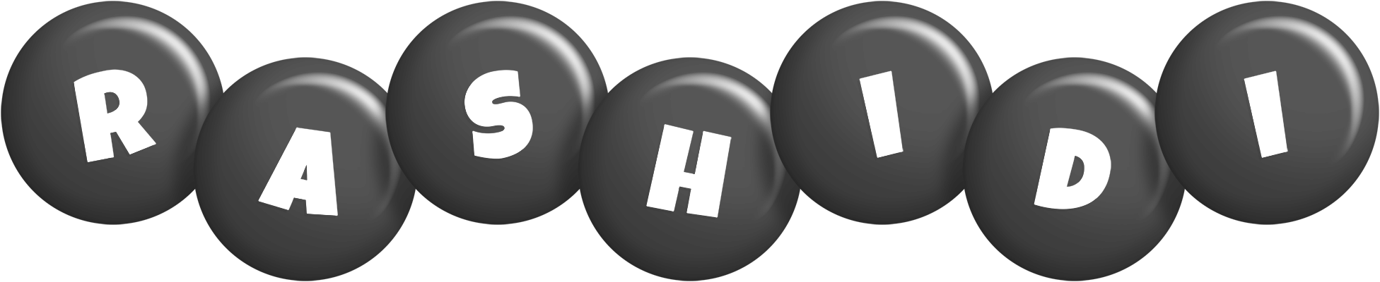 Rashidi candy-black logo
