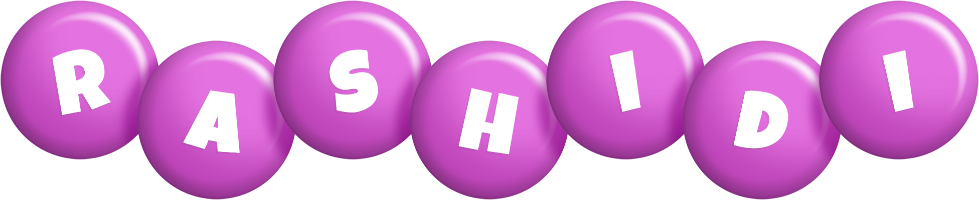 Rashidi candy-purple logo