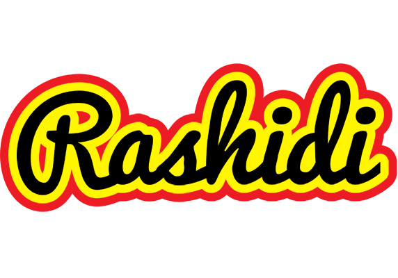 Rashidi flaming logo