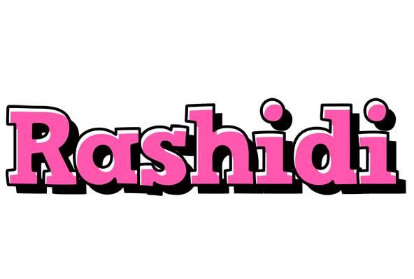 Rashidi girlish logo