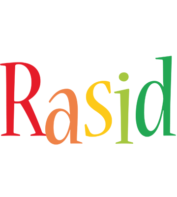 Rasid birthday logo