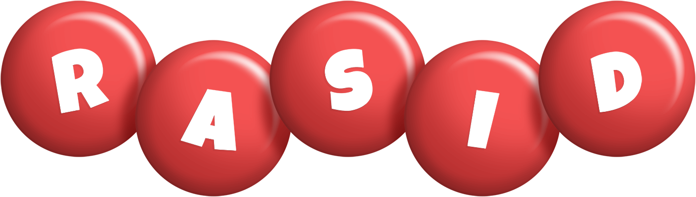 Rasid candy-red logo