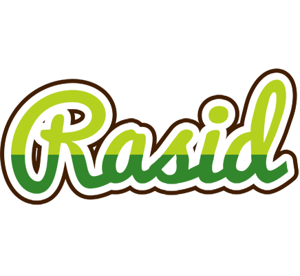 Rasid golfing logo