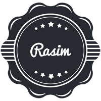 Rasim badge logo