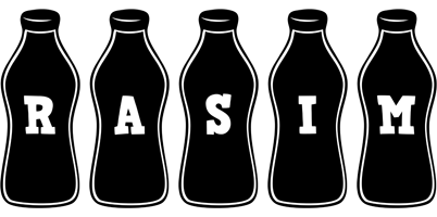 Rasim bottle logo