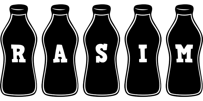 Rasim bottle logo