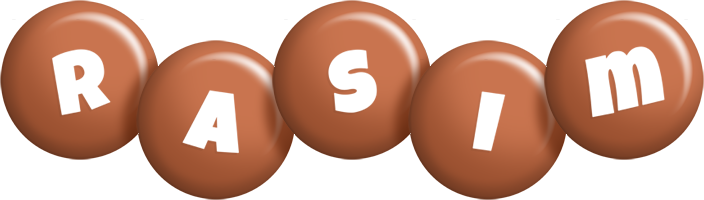 Rasim candy-brown logo