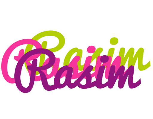 Rasim flowers logo