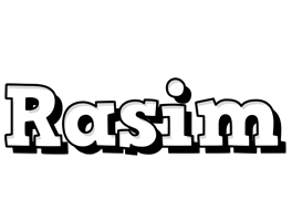 Rasim snowing logo