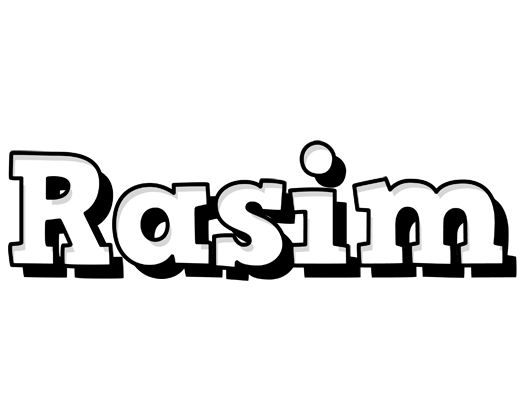 Rasim snowing logo