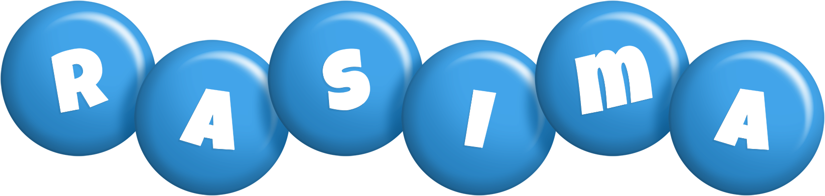Rasima candy-blue logo