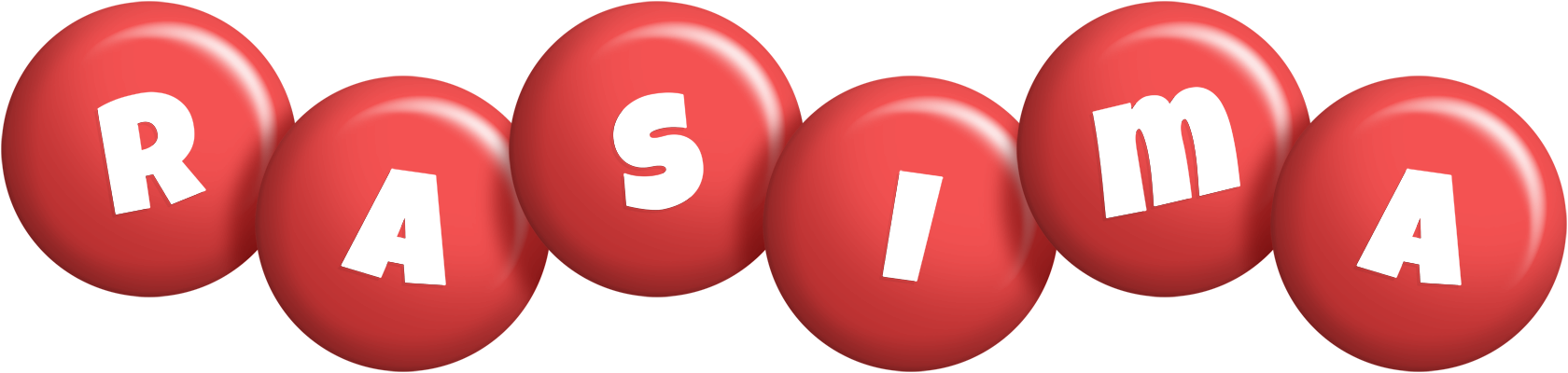 Rasima candy-red logo