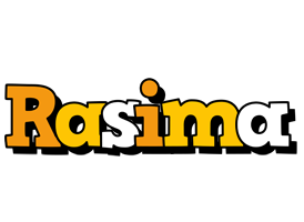 Rasima cartoon logo