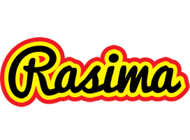 Rasima flaming logo
