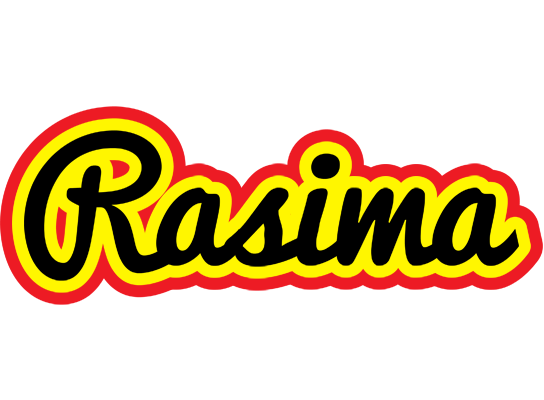 Rasima flaming logo