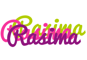 Rasima flowers logo