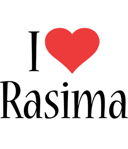 Rasima i-love logo