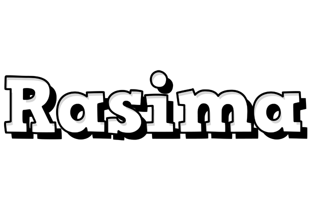Rasima snowing logo