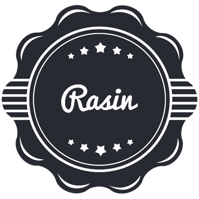 Rasin badge logo