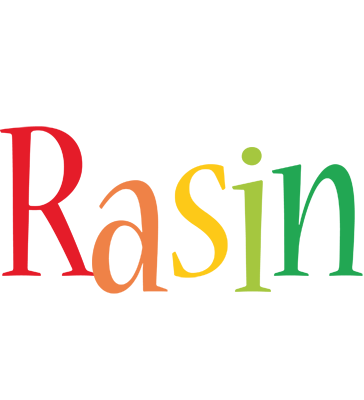 Rasin birthday logo