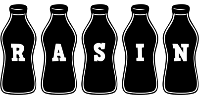 Rasin bottle logo