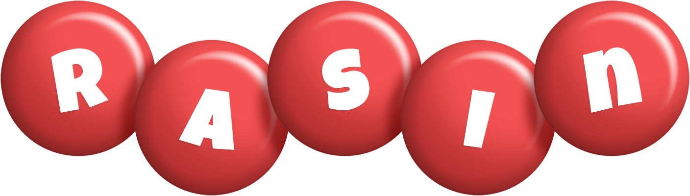 Rasin candy-red logo