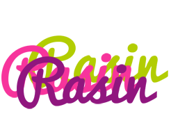 Rasin flowers logo