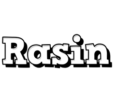 Rasin snowing logo