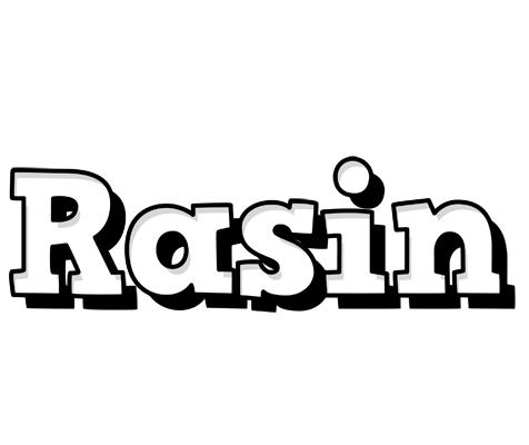 Rasin snowing logo