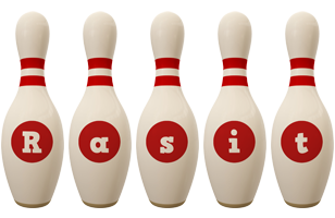 Rasit bowling-pin logo