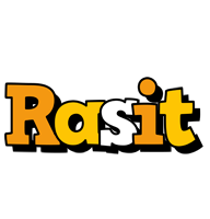 Rasit cartoon logo