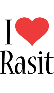 Rasit i-love logo