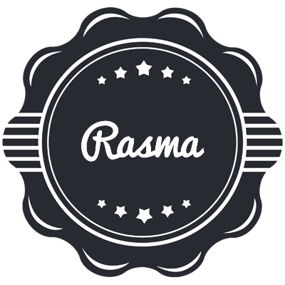 Rasma badge logo