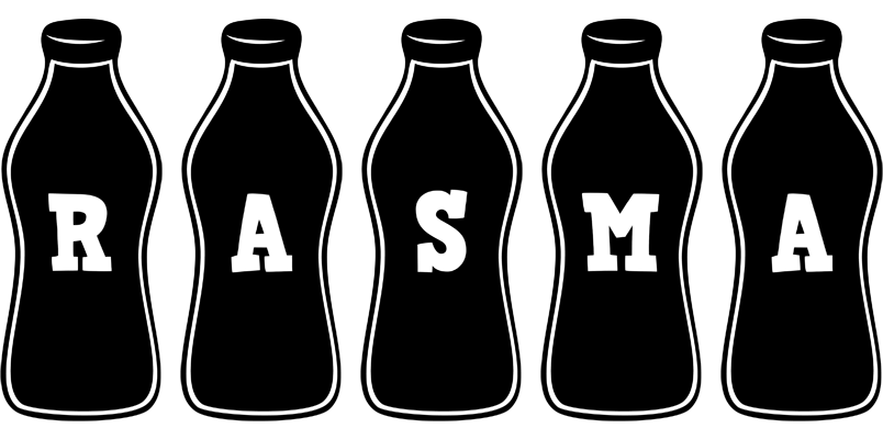 Rasma bottle logo