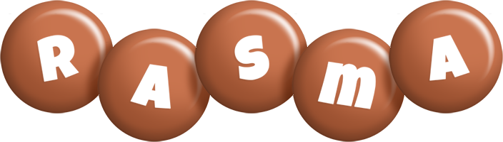 Rasma candy-brown logo