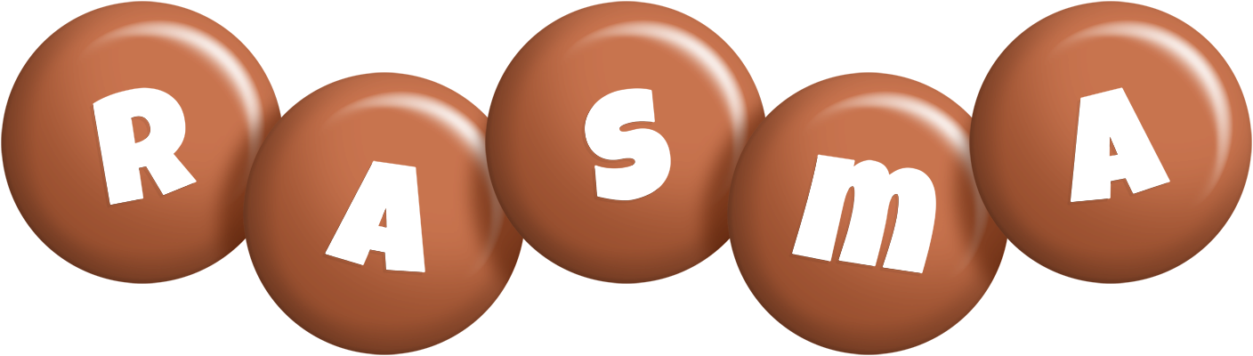 Rasma candy-brown logo