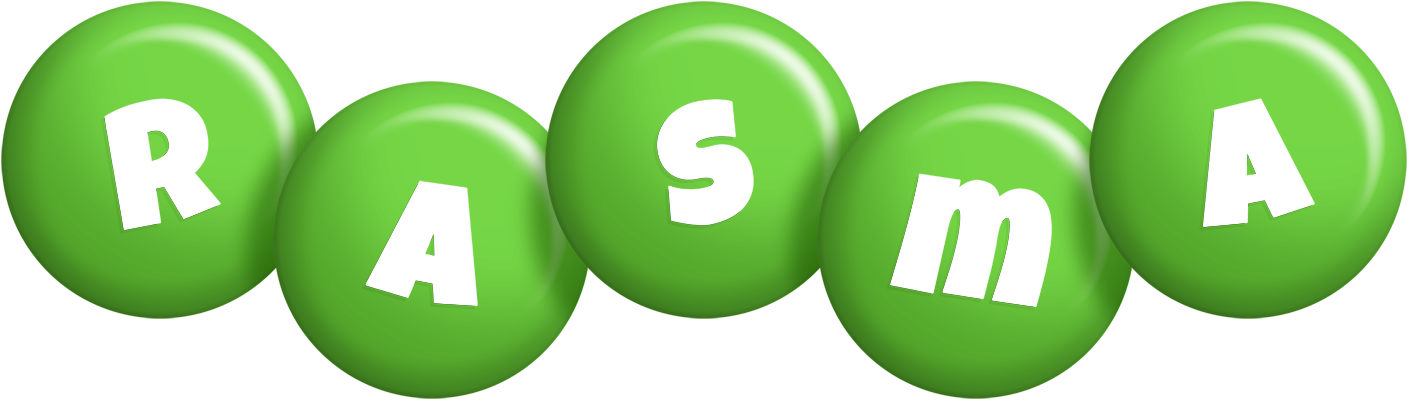 Rasma candy-green logo
