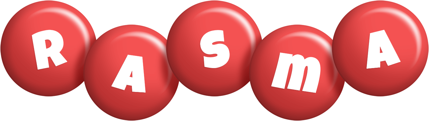 Rasma candy-red logo