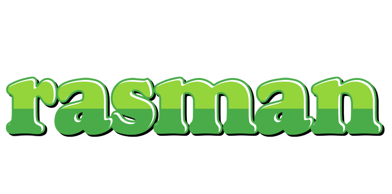 Rasman apple logo