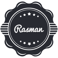 Rasman badge logo