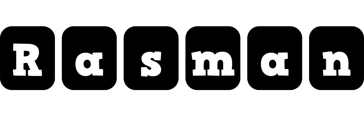 Rasman box logo